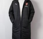 Пальто-парка мужское черное Puma, черный - фото 6