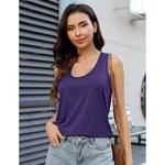 Женский летний топ-туника без рукавов свободного кроя Xuba, Purple - фото 2