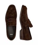 Кожаные мокасины гибкие Boss, коричневый - фото 4