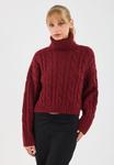Джемпер Even&Odd Jumper, Burgundy/Bordeaux - фото