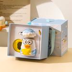 Кружка KAWASIMAYA, [Gift Box Set]Little Duck Sleep Dream Irregular Shape Cup (Includes Spoon) - фото 5