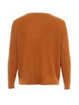 Женский свитер цвета ржавчины faina - фото 2