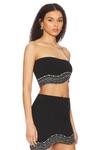 Бюстгальтер-Топ с отделкой bruna Nbd, черный - фото 2