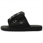 Suicoke Тапочки-слайды Mastermind JAPAN x EVA унисекс, черные - фото