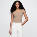 Женский топ GAP, белый - фото 5