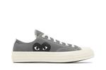 Кроссовки Converse Comme des Garçons PLAY x Chuck 70 Low, серый - фото