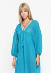 Платье PARFOIS OURIGO DRESS, Turquoise/Blue - фото 4