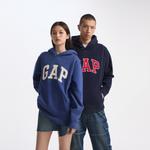 Толстовка унисекс Gap, синий - фото 21