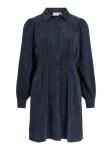 VILA Платье-рубашка 'VICordu' в цвете Navy - фото