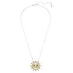 Swarovski Родированное ожерелье Unisex Yellow - фото 7