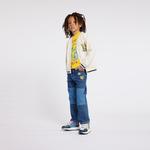 Вышитые джинсы Kenzo Kids, Bleach - фото 5