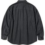 UNIQLO Рубашка унисекс черная - фото 3