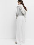 Брюки свободного кроя Pull&Bear, светло-серый - фото 6