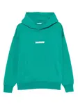 Худи с логотипом Barrow, зеленый - фото