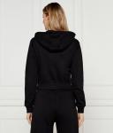 Джемпер со стразами примулы Cropped fit Guess Active, черный - фото 3