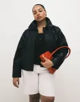 Белые джинсовые шорты-бермуды ASOS DESIGN Curve - фото