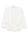 Stella McCartney укороченный пиджак, нейтральный - фото