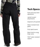 Женские утепленные брюки Burton Reserve 2L, True Black - фото 3