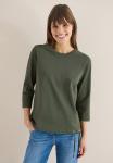 CECIL Лонгслив в темно-зеленом цвете - фото 2