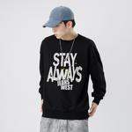 Свитшот унисекс JEANSWEST, тёмно-серый на флисе - фото 5