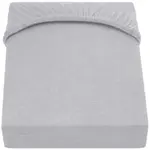 Простыня Posteli, светло-серый - фото