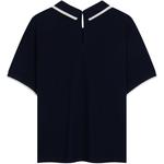 Женская поло Tommy Hilfiger, синий - фото 3