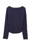 Топ OXXO BOAT NECK, Evening Blue/Blue - фото 6
