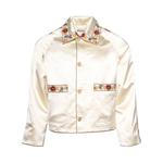 Куртка Bode Candyfloss Jacket 'Cream', кремовый - фото