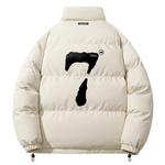 PAKA Пуховик Unisex, Beige White Pink - фото 4