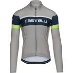 Футболка Castelli Passista Limited Edition Full Zip Castelli, Clay/Belgian Blue/Chartreuse/Chalk - фото