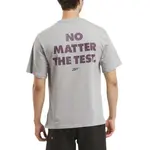 Футболка Reebok No Matter The Test Gfx, серый - фото 2