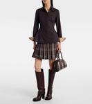 Хлопковая поплиновая рубашка eliza Burberry, Bark - фото 2