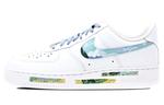 Кроссовки Nike Air Force 1 Skateboard Shoes Unisex Low-Top Yellow-green Graffiti - фото