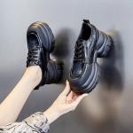 Туфли на высоком каблуке женские черный Pooq - фото 4