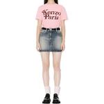 Футболка Kenzo женская, белый / красный - фото 8