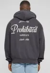 Толстовка на молнии Prohibited, Darkgrey - фото