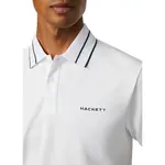 Поло с коротким рукавом Hackett Manor Tipped, белый - фото 6