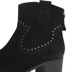 Женские модные ботильоны MARCO TOZZI, Black - фото 5