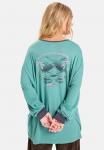 Топ Quiksilver HENLEY, Deep Sea/Green - фото