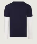 Лонгслив regular fit Guess, темно-синий - фото 2