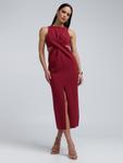 Макси платье BWLDR Newark, Burgundy - фото 4