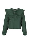 Блуза faina, зеленый - фото