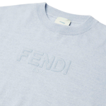 Детский свитер FENDI, синий - фото 7