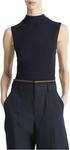 Свитер Vince Sleeveless Mock Neck, Coastal - фото