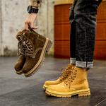 WEISHIBANGWEI Мужские ботинки Martin Dark Coffee, цвет Dark Coffee - фото 9