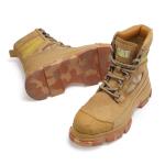 Ботинки женские для активного отдыха, желтые Cat - фото 3