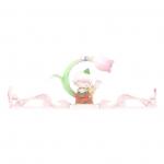 Фигурка Pop Mart Gift For You Greeting Card Scene 'Dimoo Tulip' - фото