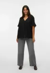 Блузка vmcingrid Vero Moda Curve, Black - фото