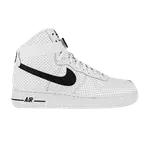 Кроссовки Nike Air Force 1 Hi GS 'White Black', белый - фото