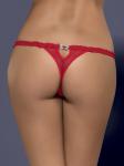 Стринги Obsessive Romansia thong, красный - фото 4